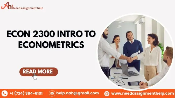 Introduction to ECON 2300 Introductory Econometrics!!!